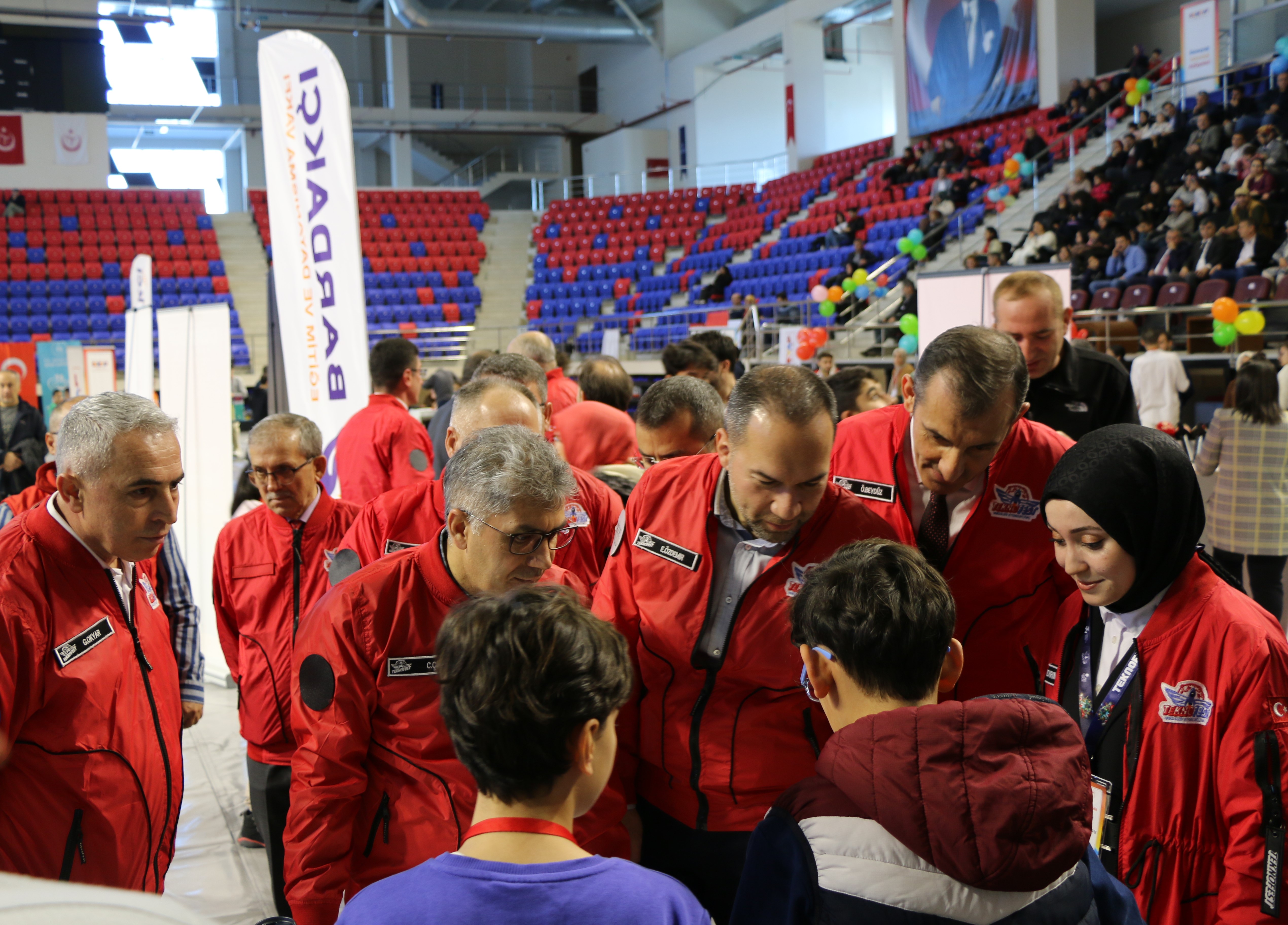 Photos from powered wheelchair distribution events.